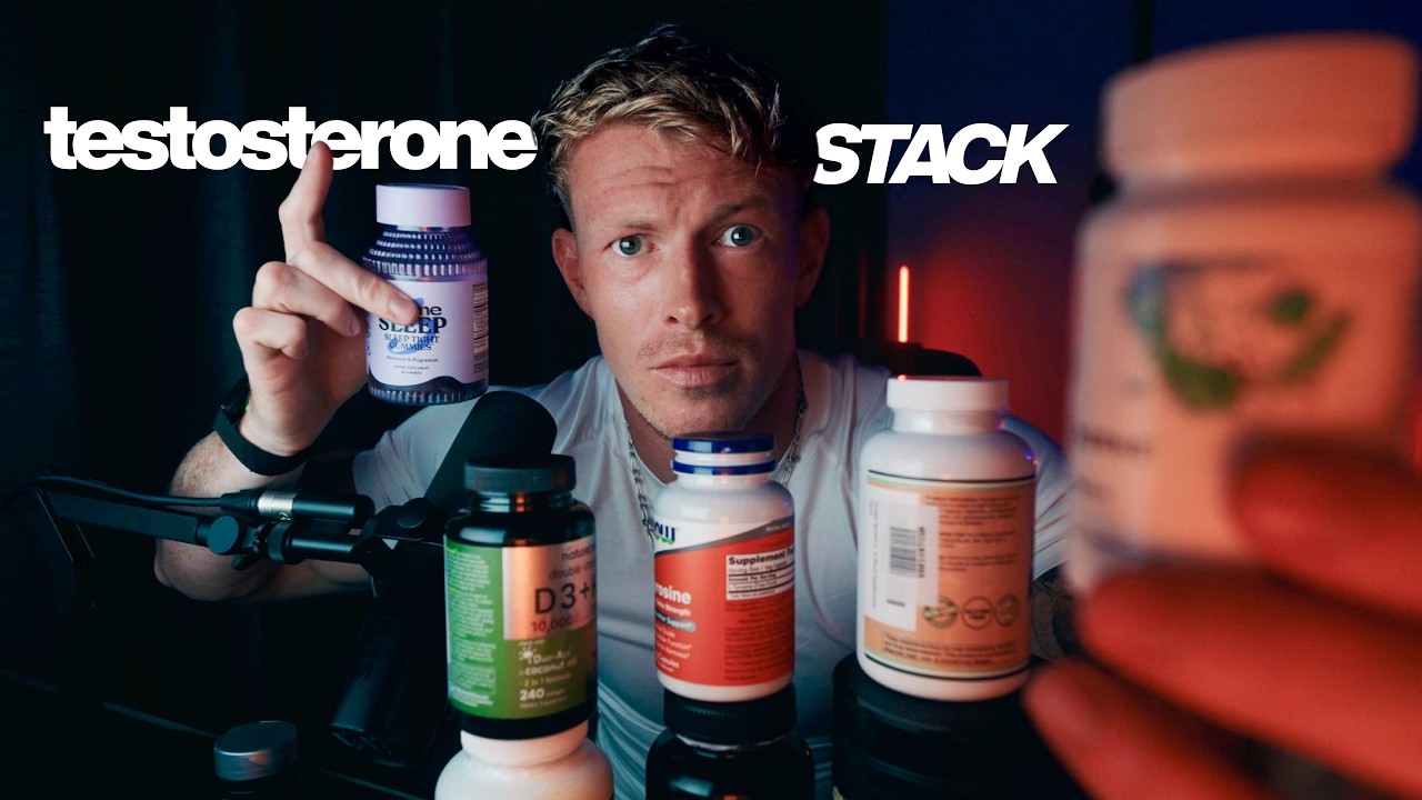 my daily supplement stack (to boost testosterone)
