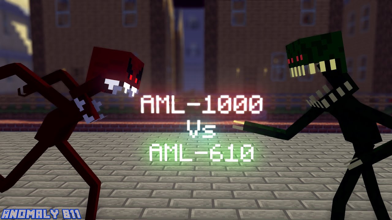 Anomaly 610 vs Anomaly 1000 - Minecraft Animation