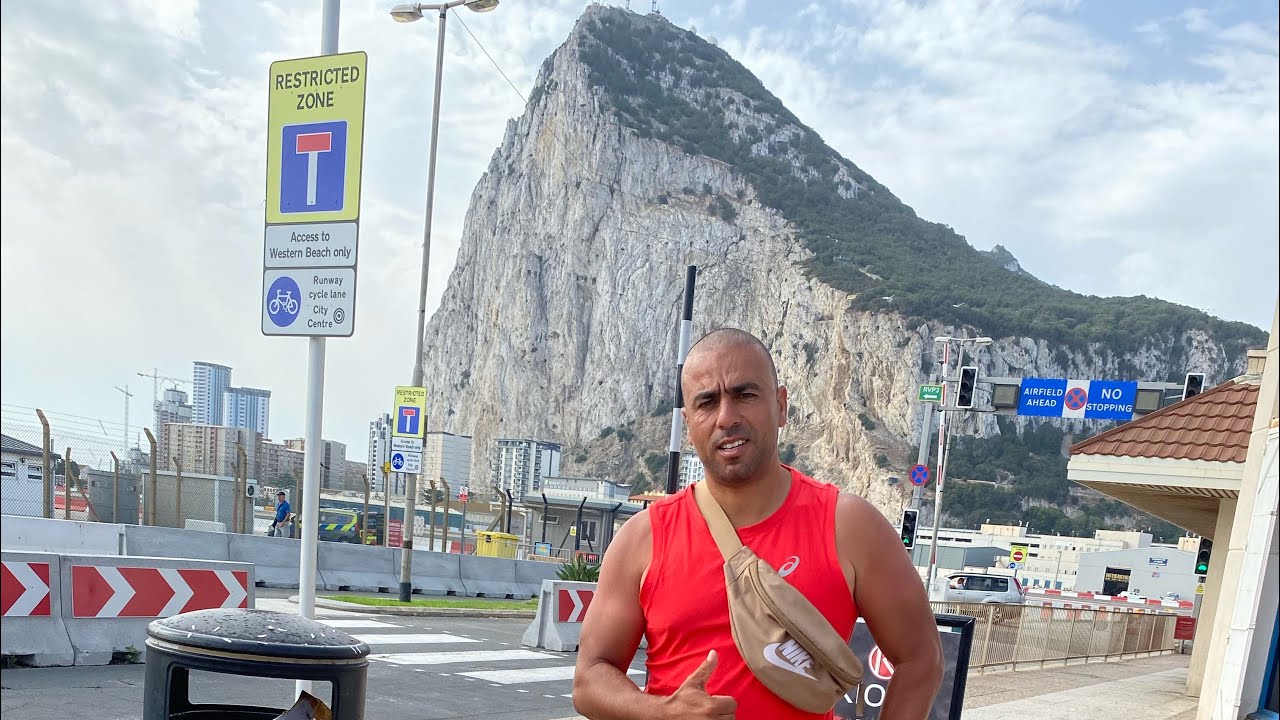 زيارة لمدينة جبل طارق التابعة لبريطانيا حدودها البرية مشتركة مع إسبانياwelcome Gibraltar😁🇬🇮🇪🇸 .