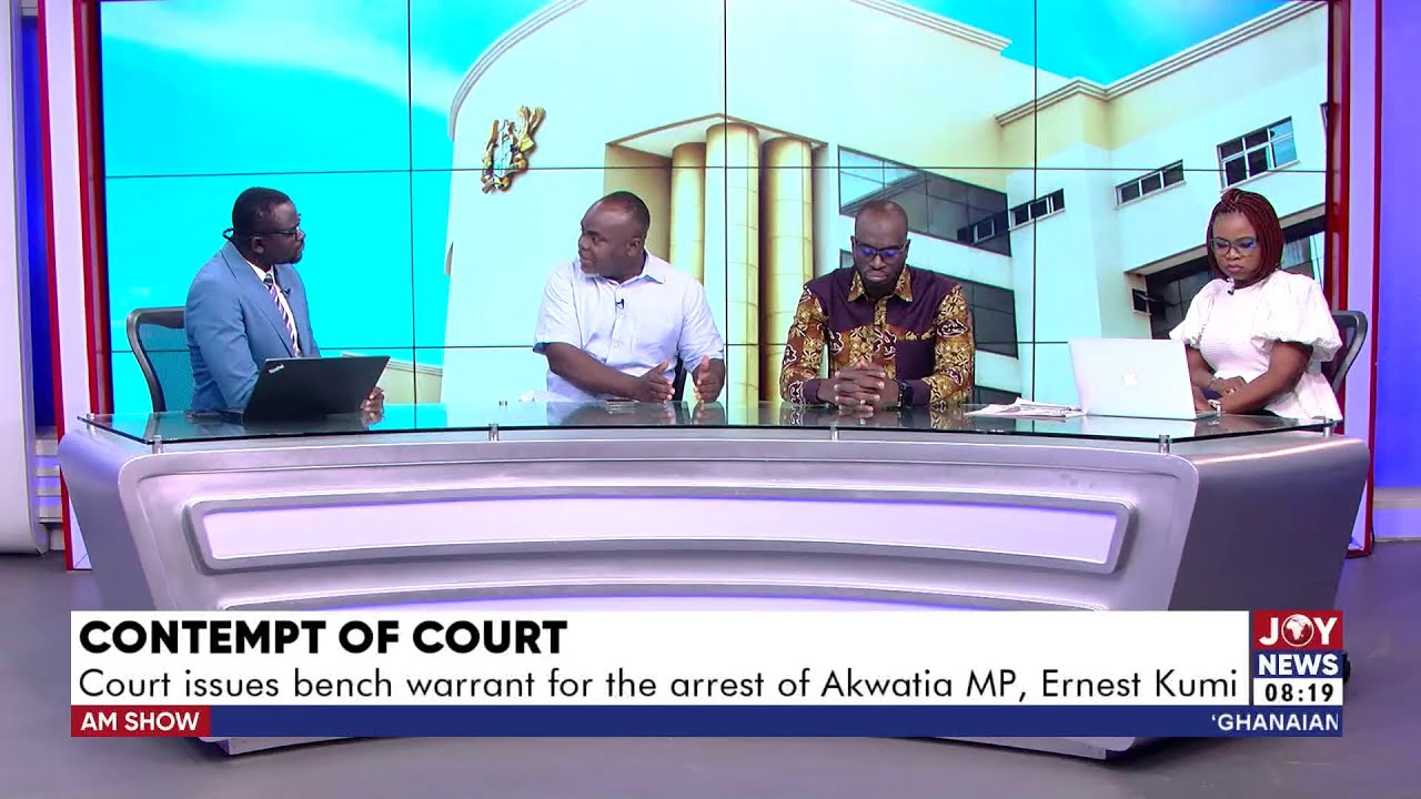 Contempt of Court: Court issues bench warrant for the arrest of Akwatia MP, Ernest Kumi
