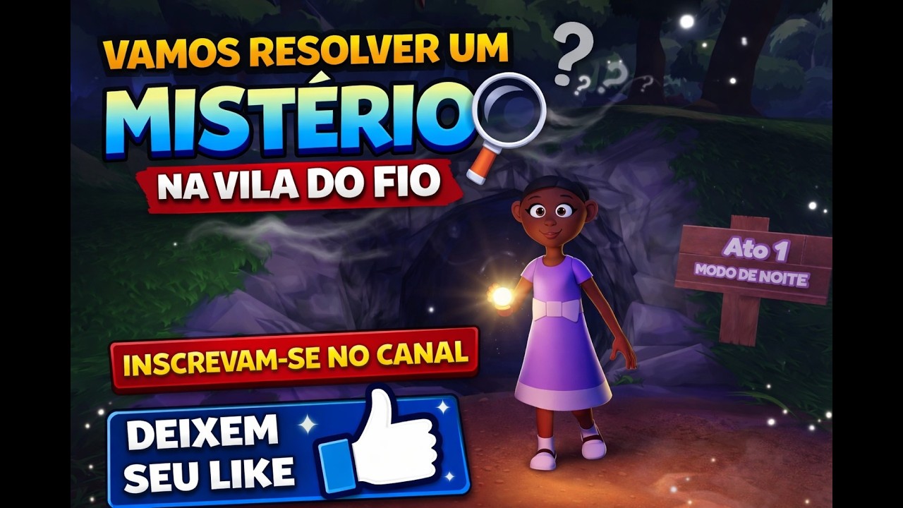 VAMOS RESOLVER UM MISTÉRIO NA VILA DO FIO