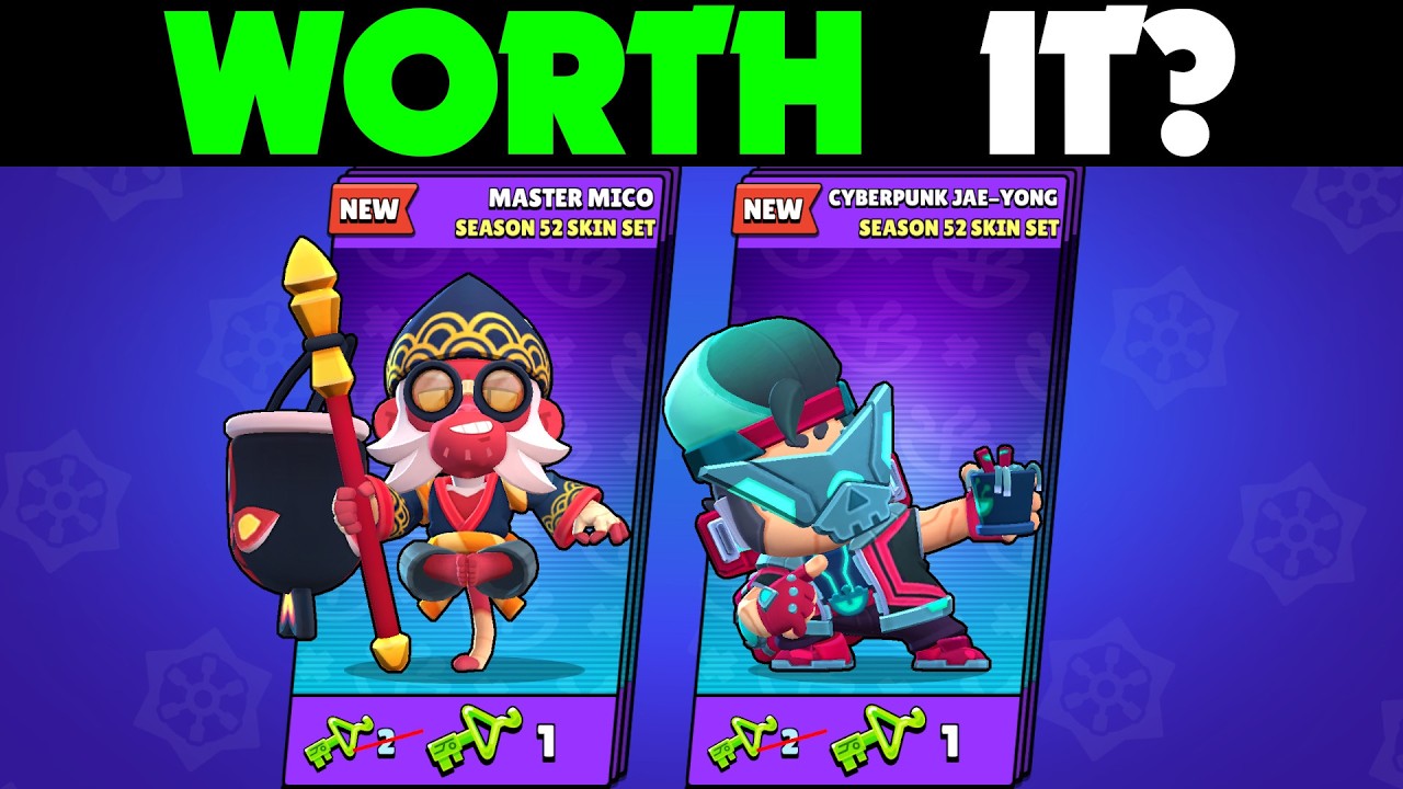 Стоит ли брать Brawl Pass за июль? Обзор ценности + новые скины на Jae-Yong и Mico!