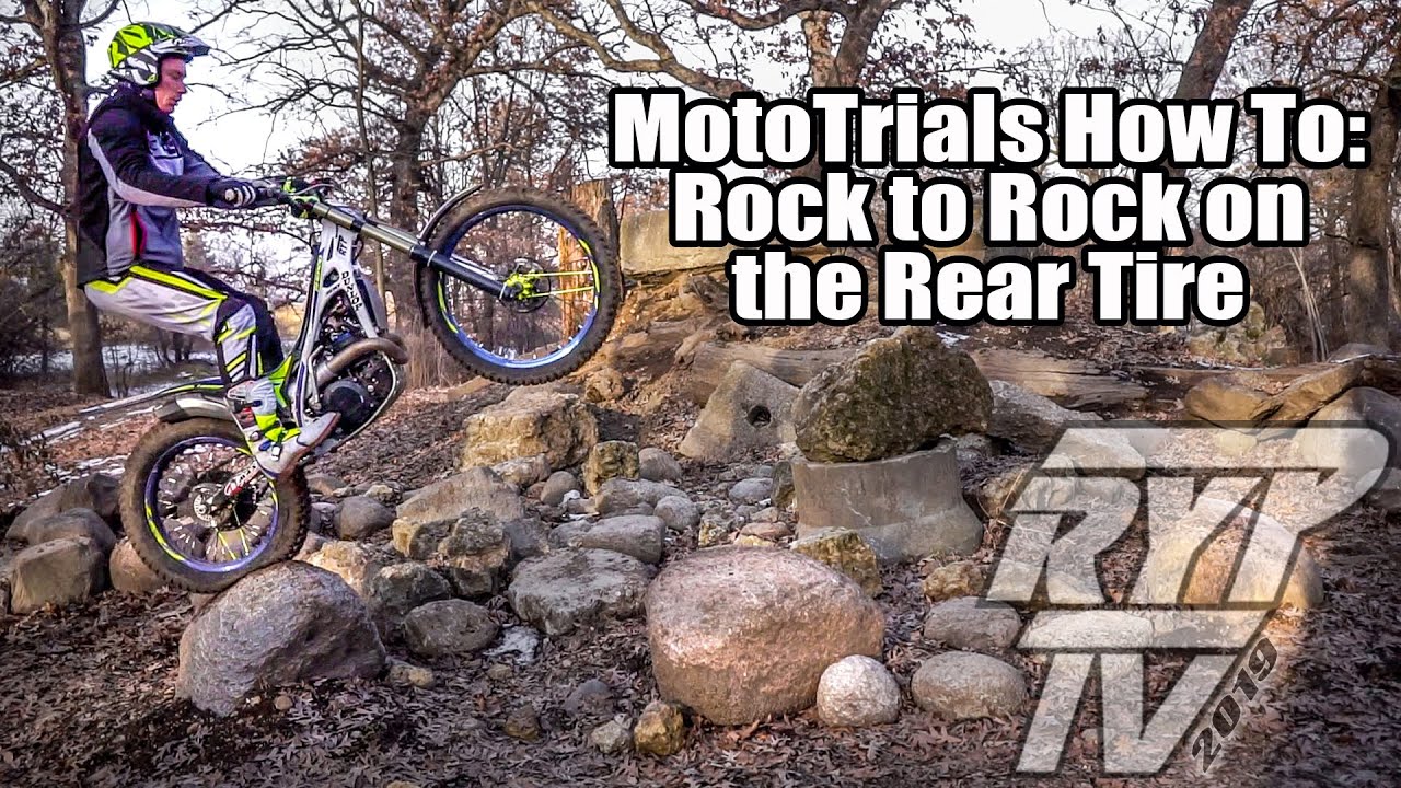 MotoTrials How To: Rock to Rock on the Rear Tire with Pat Smage