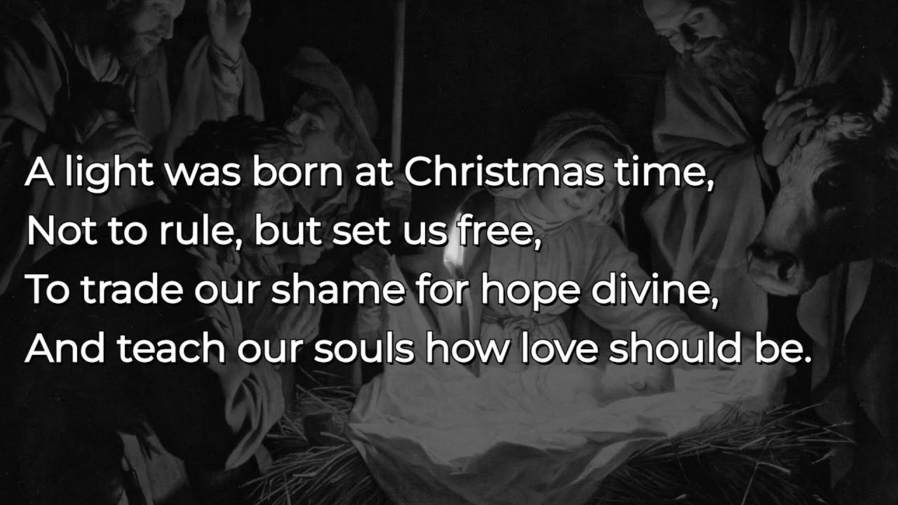 A Light Was Born at Christmas｜Lyric Video