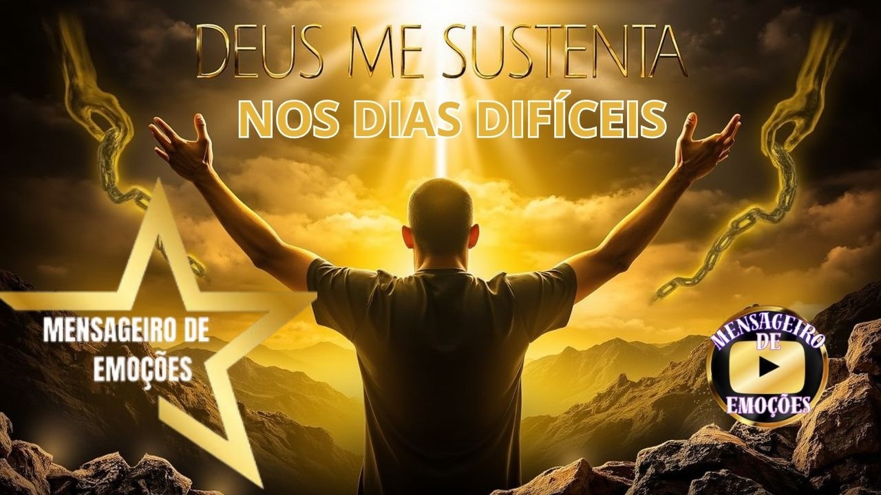DEUS NOS SUSTENTA NOS MOMENTOS DIFÍCEIS 1 / MENSAGEIRO DE EMOÇÕES