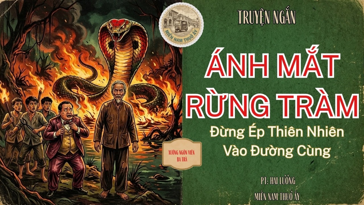 Chuyện Xưa Dễ Ngủ | Ánh Mắt Rừng Tràm - Đừng Ép Thiên Nhiên Vào Đường Cùng | Nghe Là Ngủ Ngon
