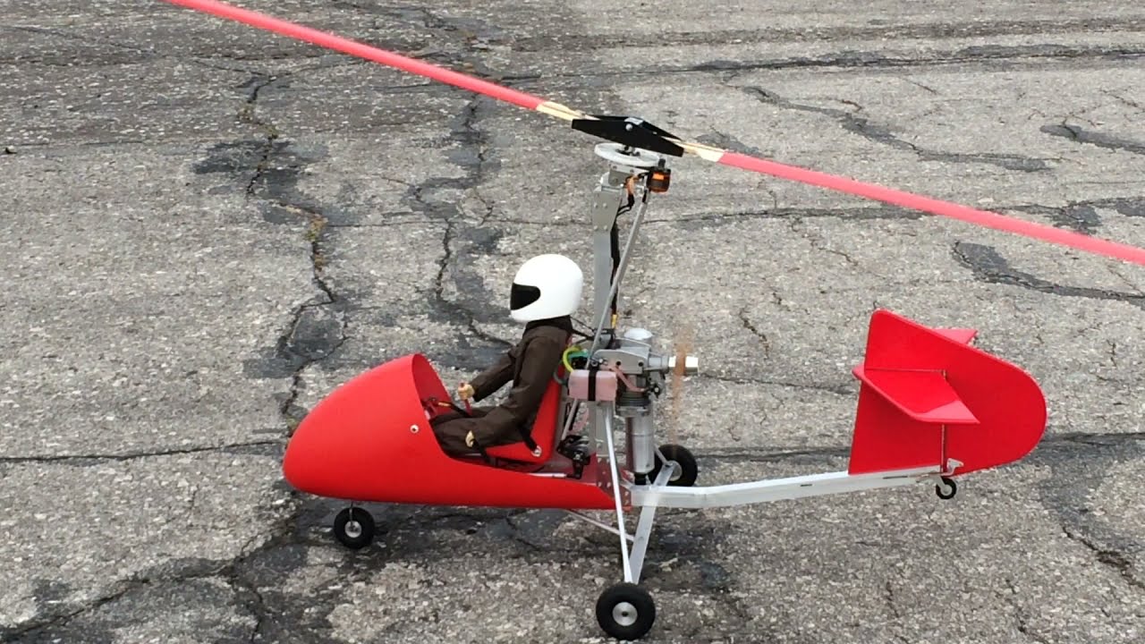 RC Autogyro. Модель автожира. Самара 02.10.2021г.