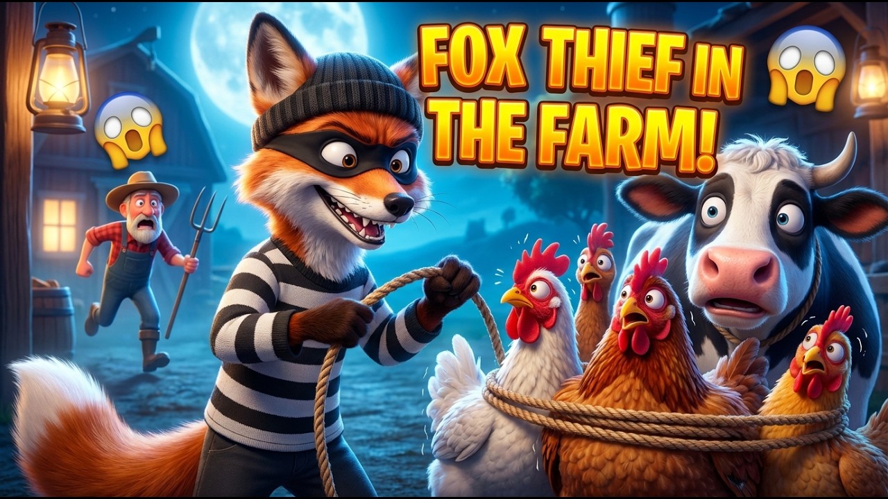 Fox Thief in the Farm 🦊 | Old MacDonald’s Animals Need Help!