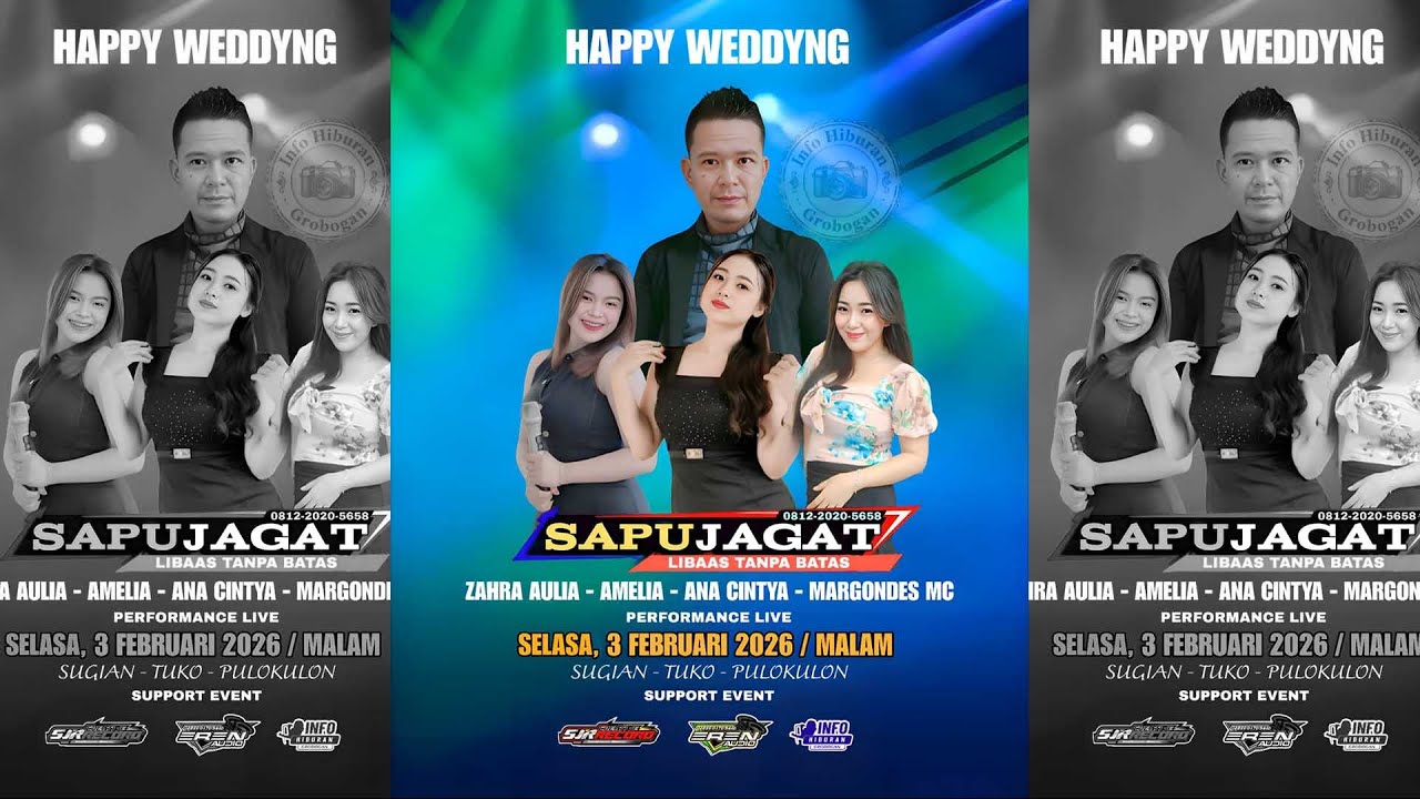🔴Live Strem | SAPU JAGAD | LIBAS TANPA BATAS | WEDING PARTY SUCI & ZAIN | EREN PRO AUDIO - SJR HD