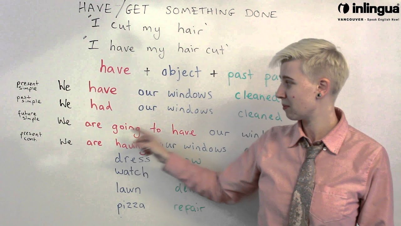 Have or Get Something done - English Lessons with inlingua Vancouver