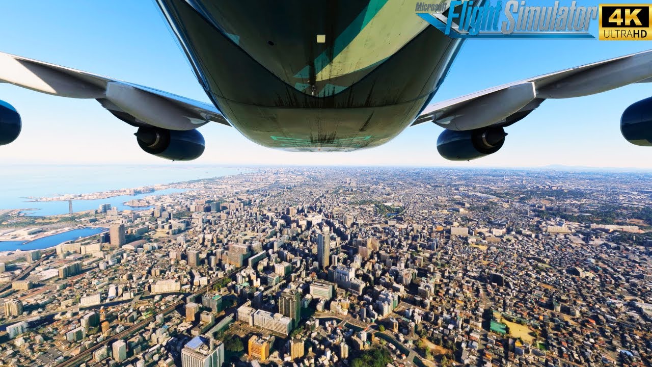 【MSFS】A380で飛ぶ！幕張からお台場まで、絶景のフライト！#フライトシミュレーター #msfs2020 #msfs2024 #東京 #千葉 #お台場