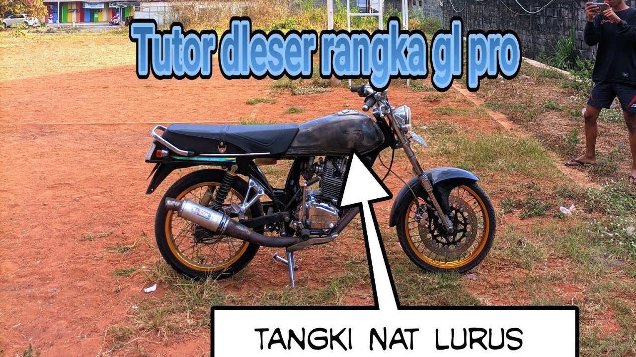 dleser rangka gl pro dengan tangki Nat lurus @mtgarage023