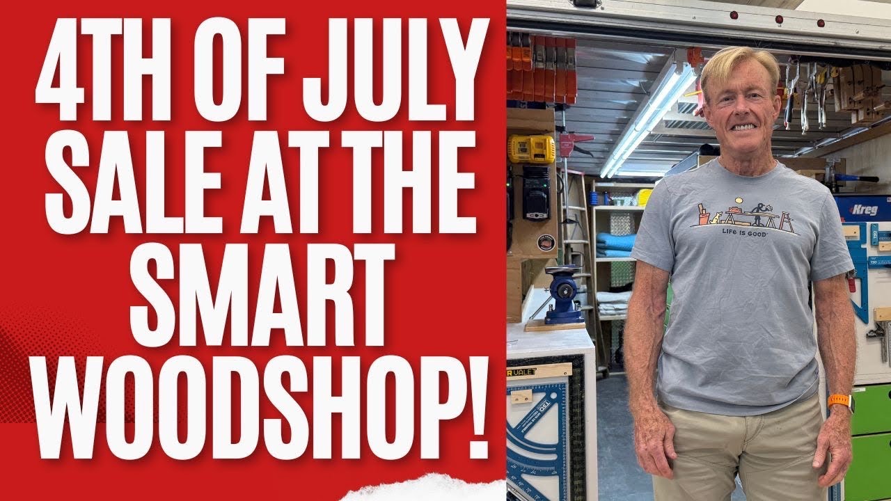 Распродажа 4 июля в Smart Woodshop: секретный код внутри