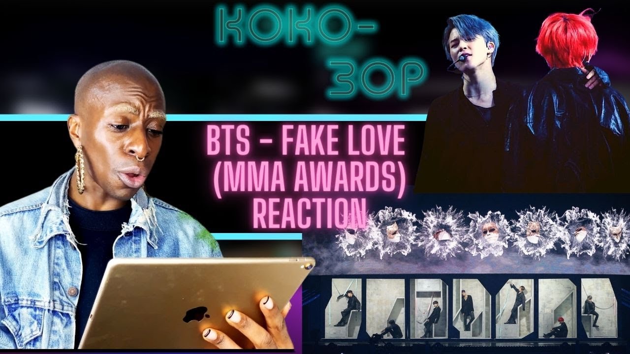 EX-BALLET DANCER REACTS to BTS - Fake Love (MMA'S 2018)