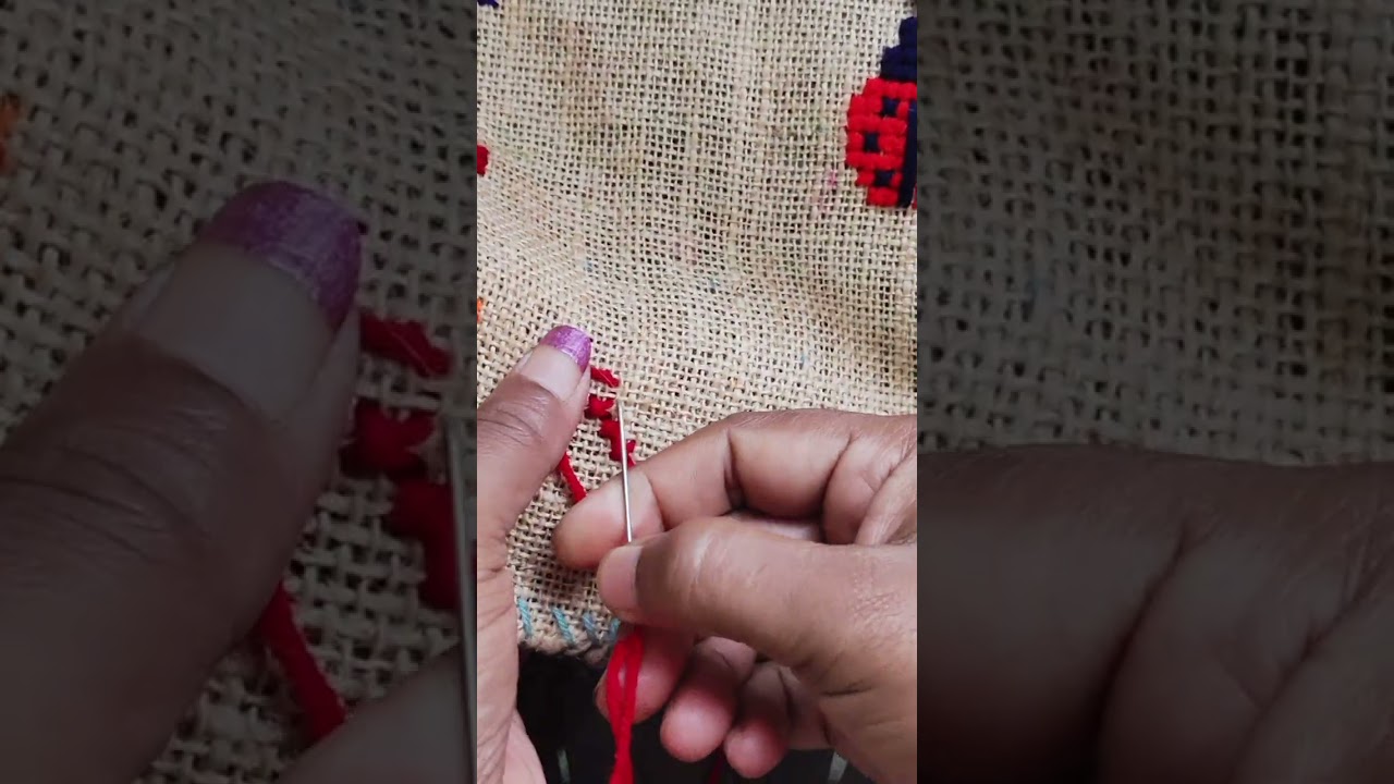 Beautiful ❤️ cross stitch ason tutorial.                          #ason  #crossstitch #tutorial