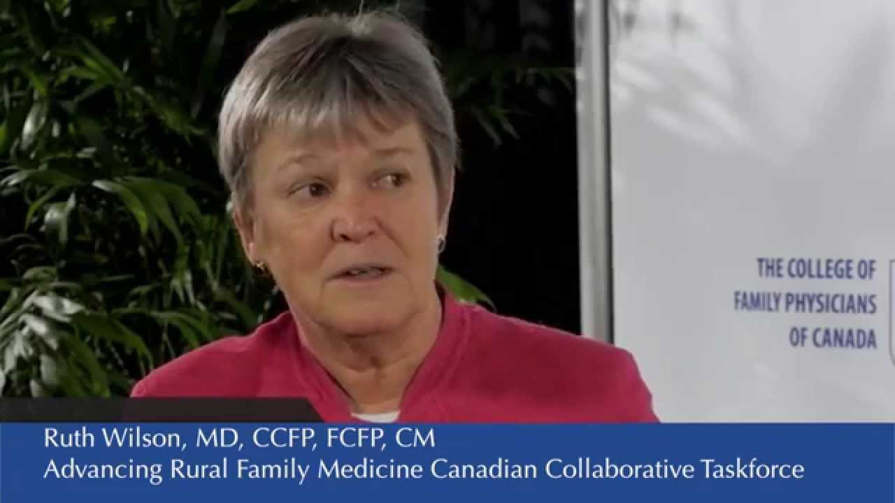 Ruth Wilson, MD, CCFP, FCFP, CM
