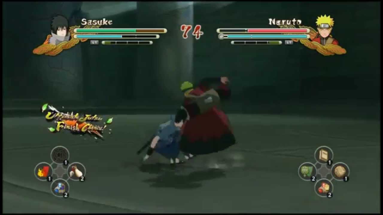 sasuke vs naruto UNS3