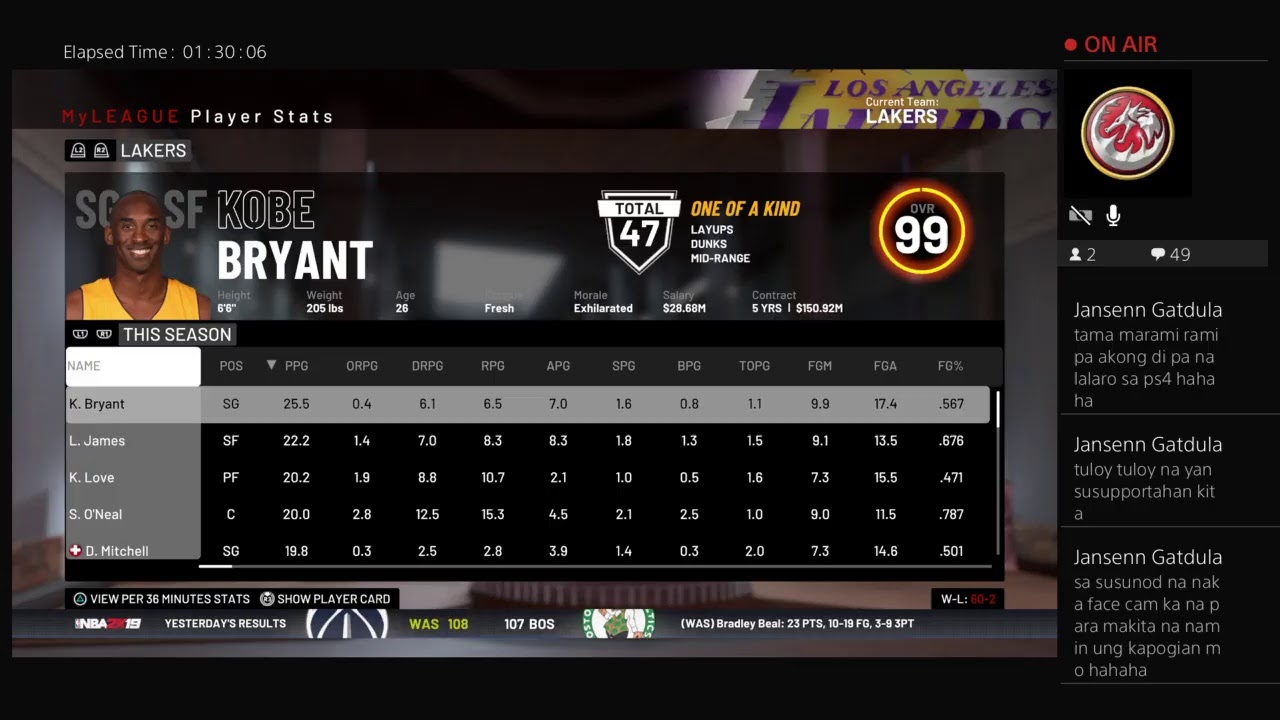 Nba 2k19 Bucks Vs Lakers Its Game Time