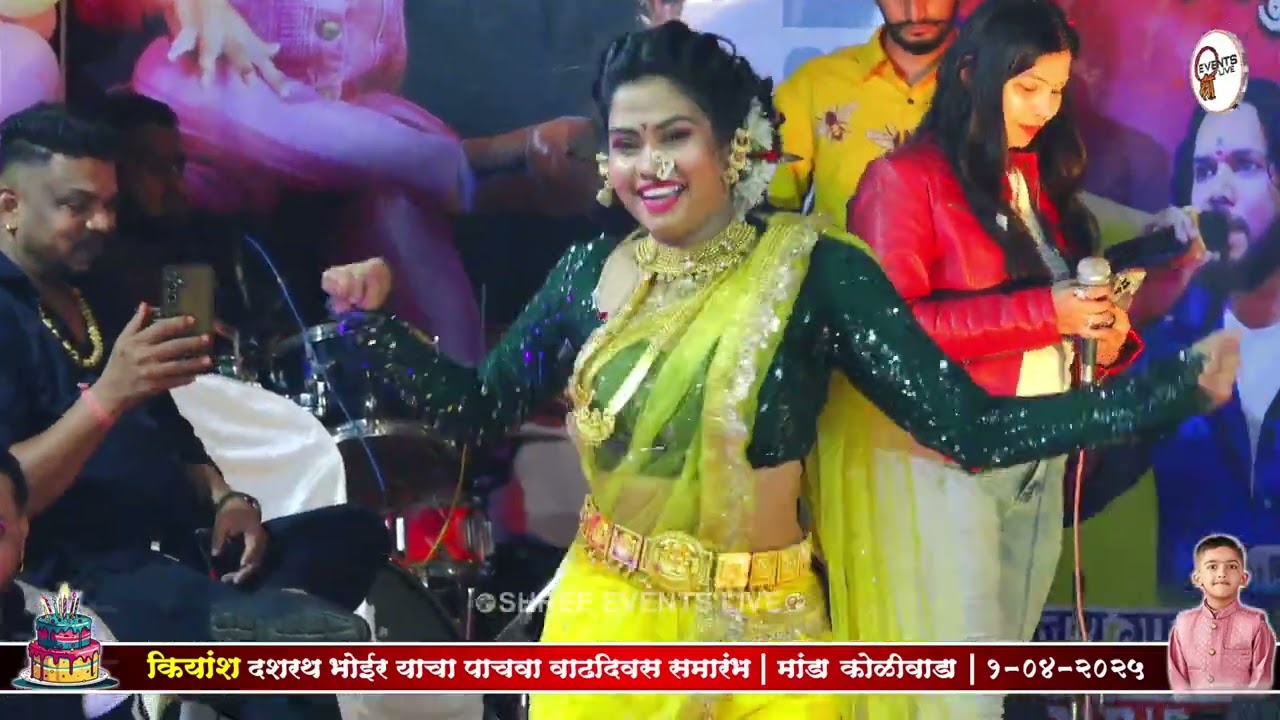 MAYA SHINDE Lavni | Bai Mi Ladachi - Aoo Abbaa | अजय गायकवाड प्रस्तुत ऑर्केस्ट्रा रायगडचा टायगर