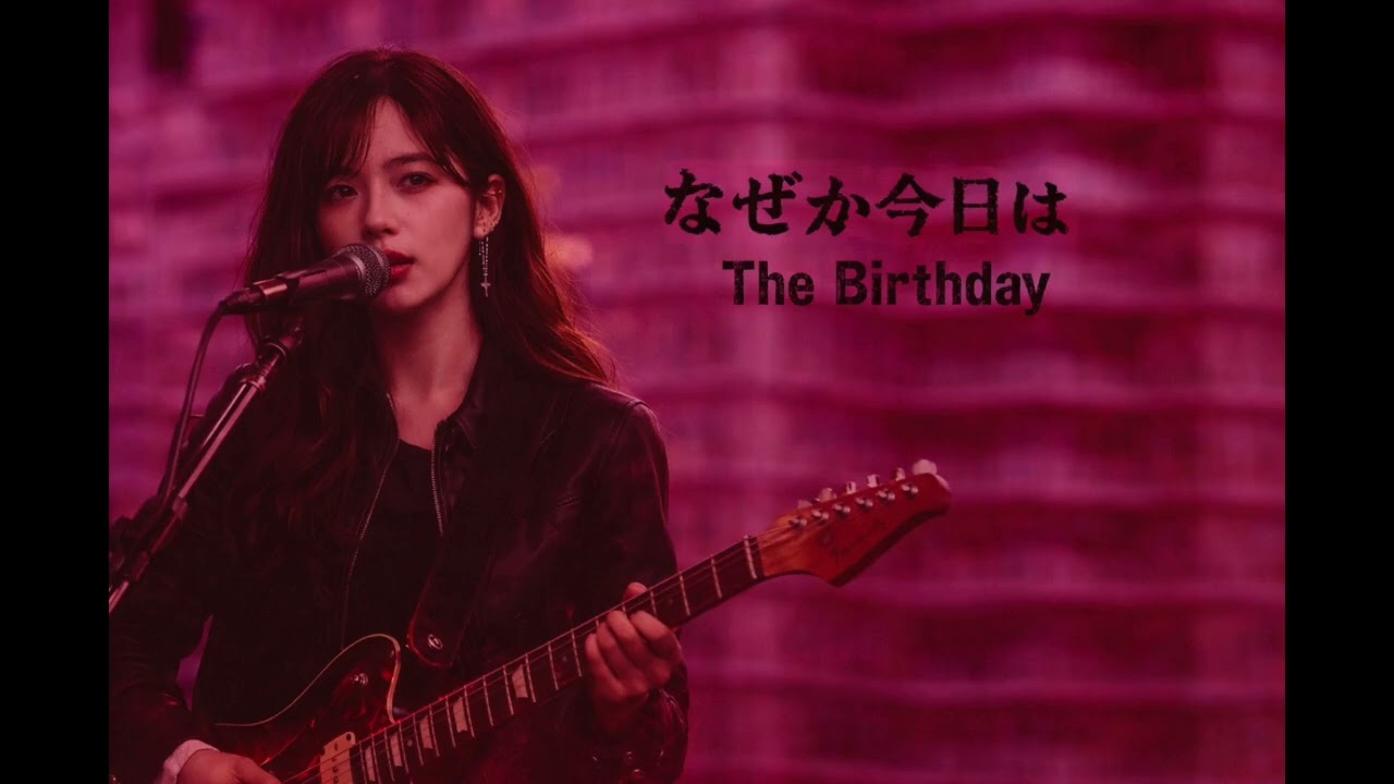 【AI COVER】なぜか今日は - The Birthday【🎸Hard Rock Girl🎙️】