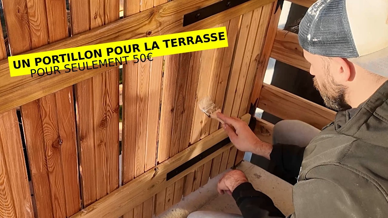 UN PORTAIL POUR LA TERRASSE ! Fabrication complète #DIY #renovation