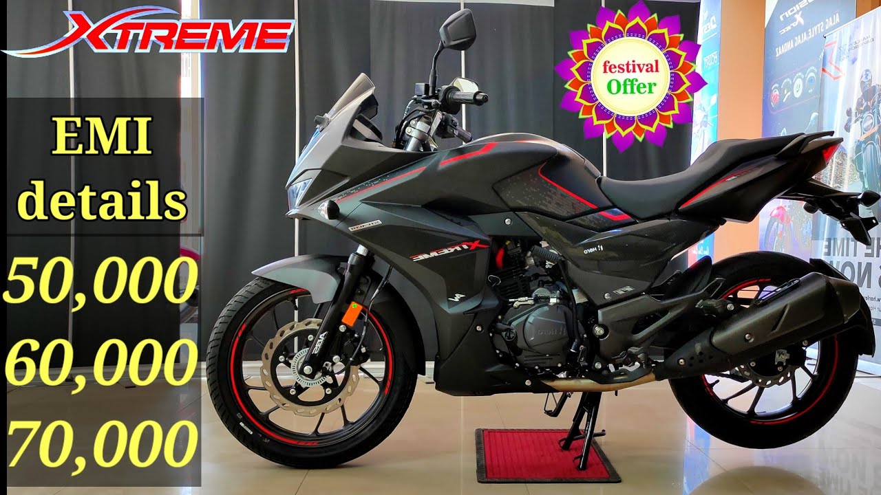Hero Xtreme 200s 4v New Model 2023 Price Detail Delhi | Down Payment 💰 Loan Details🔥 EMI🤑