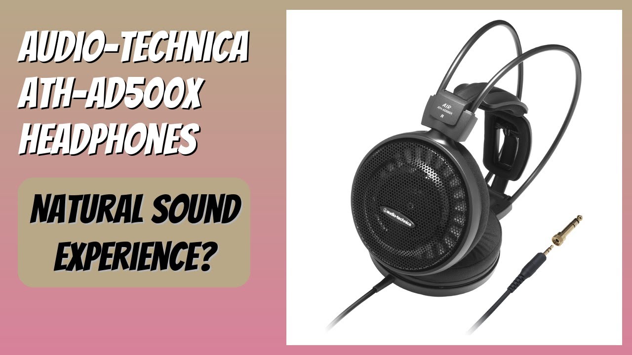 REVIEW (2026): Audio-Technica ATH-AD500X Headphones. Features
