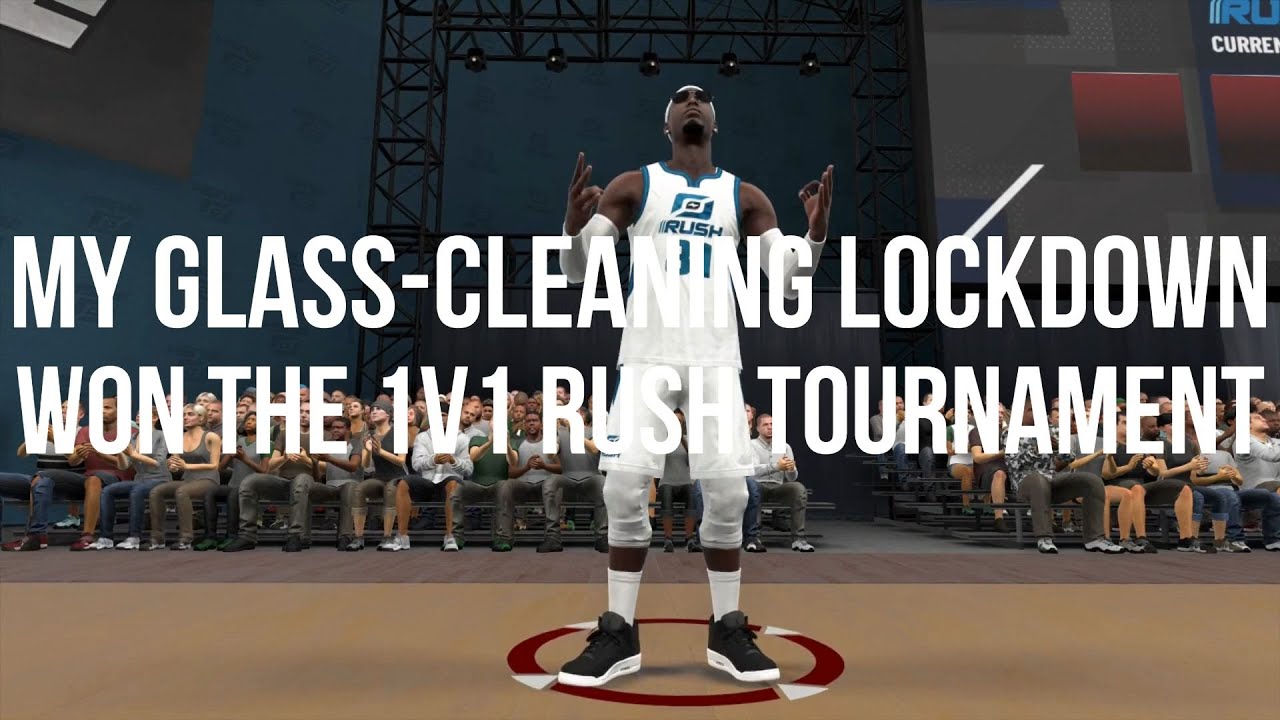 NBA 2K21 MY 99 OVR GLASS-CLEANING LOCKDOWN WON 1V1 RUSH
