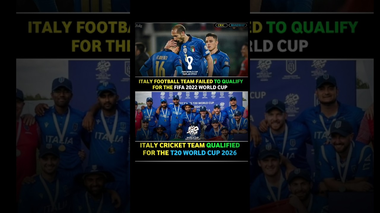 🤯 Italy has qualified for the ICC Men's T20 World Cup 2026! 🙆&zwj;♂️ #italy #cricket #cricketlover #ipl