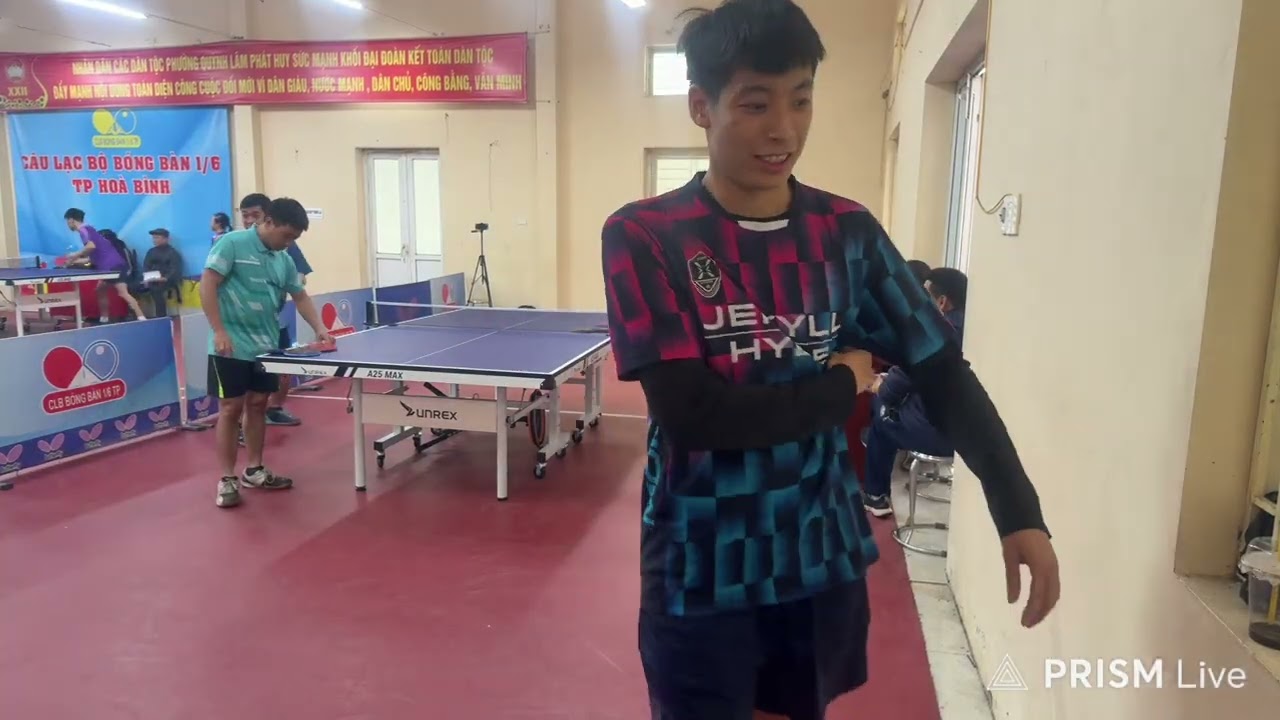 Giải 🏓tranh cúp CLB 1/6 ND đôi hoàn hảo: Nam+ Thục vs Phong Hồng