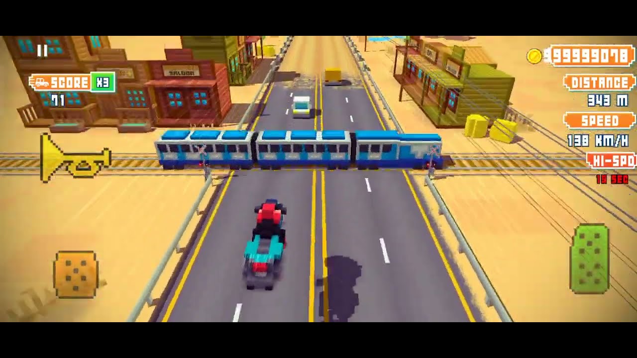 I Can ONLY  Use A MOTORCYCLE - BLOCKY HIGHWAY 😯