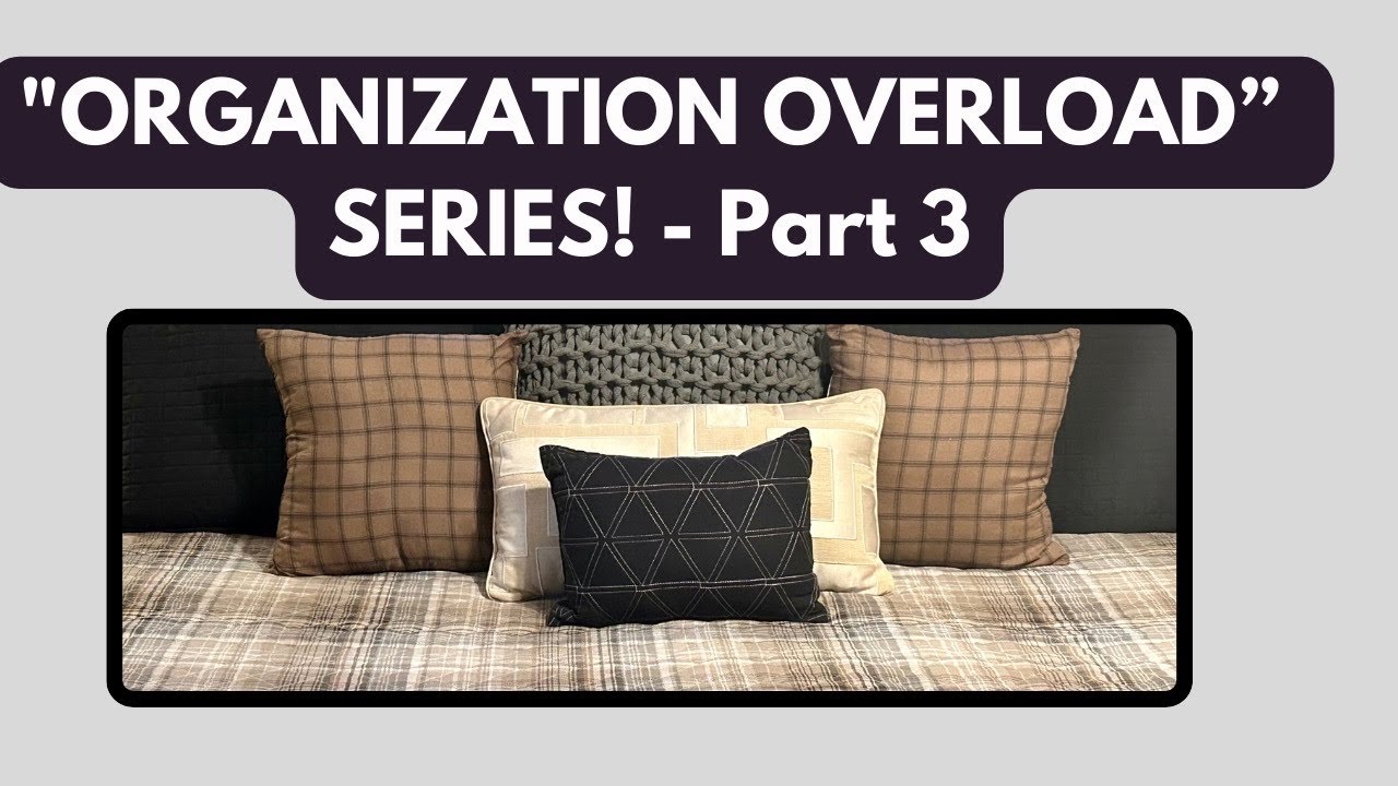 “ORGANIZATION OVERLOAD” SERIES! PT. 3 | TIPS TO HELP SIMPLIFY YOUR LIFE! | A PLACE FOR EVERYTHING