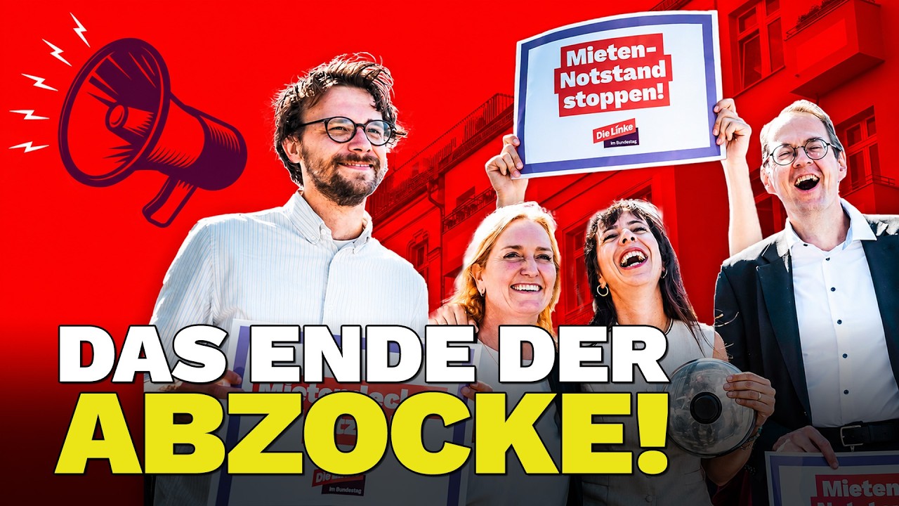 EXKLUSIV: Die Linke Enh&uuml;llt Ihren PLAN Gegen Mieten-Abzocke!