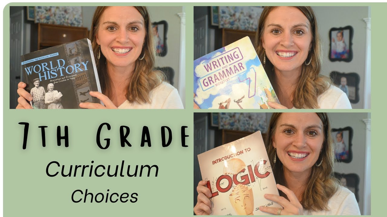 7TH GRADE CURRICULUM CHOICES || WHAT WE ARE USING FOR THE 2024-2025 SCHOOL YEAR