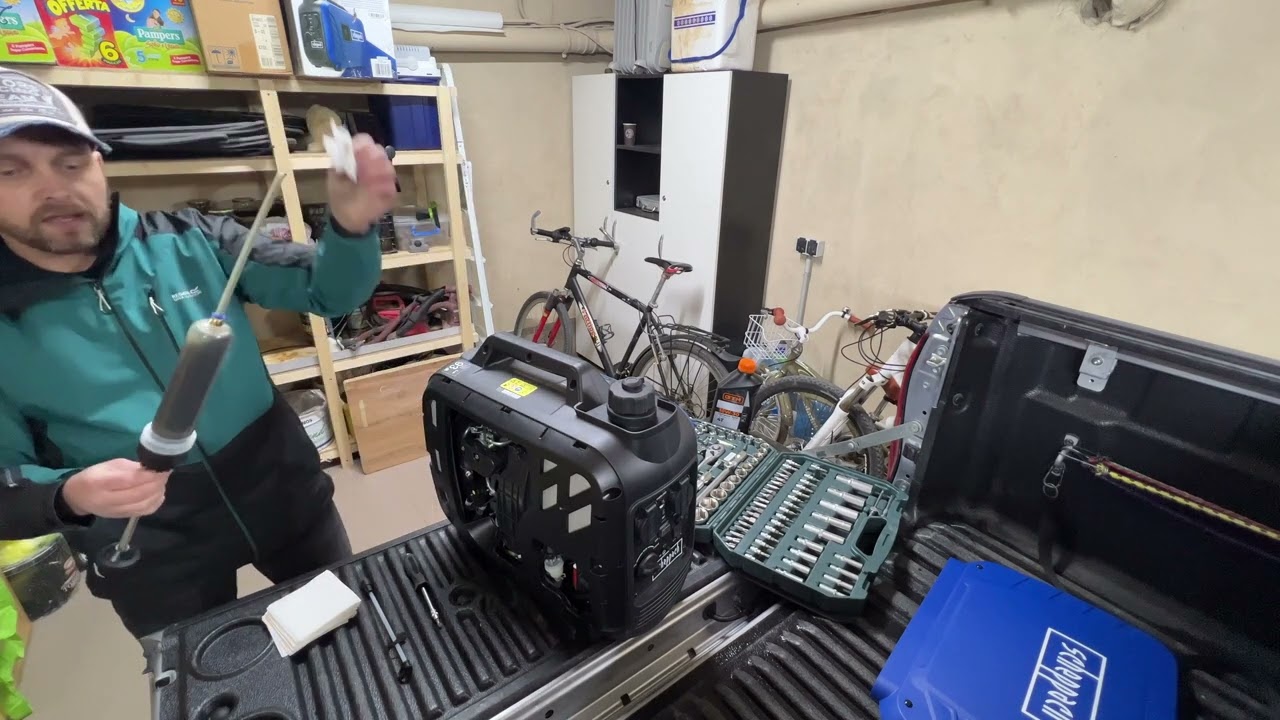 Scheppach SG2500i досвід та заміна мастила / Oil change and experience plus bonus.