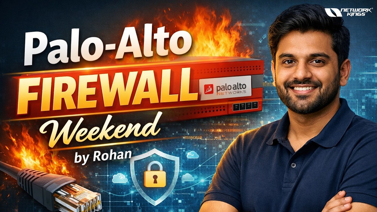 Palo-alto Firewall Weekend by Rohan Sir | Network Kings