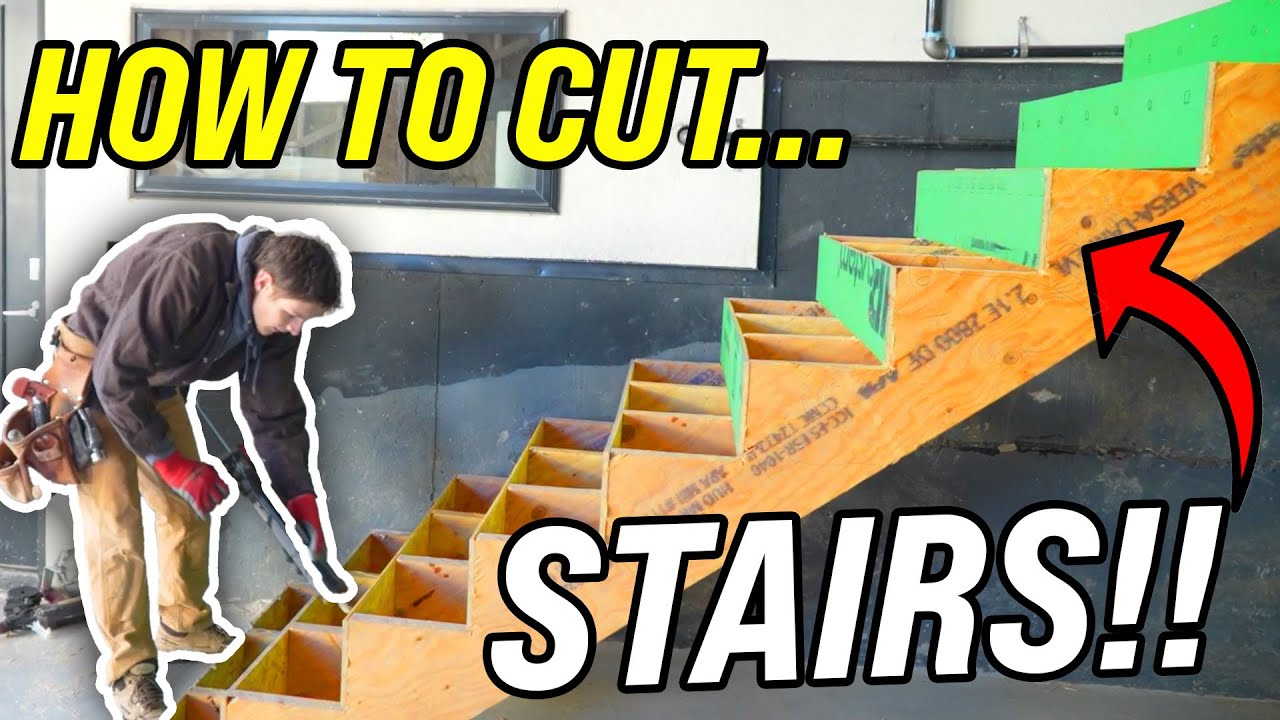 How to CUT Stairs 4X FASTER
