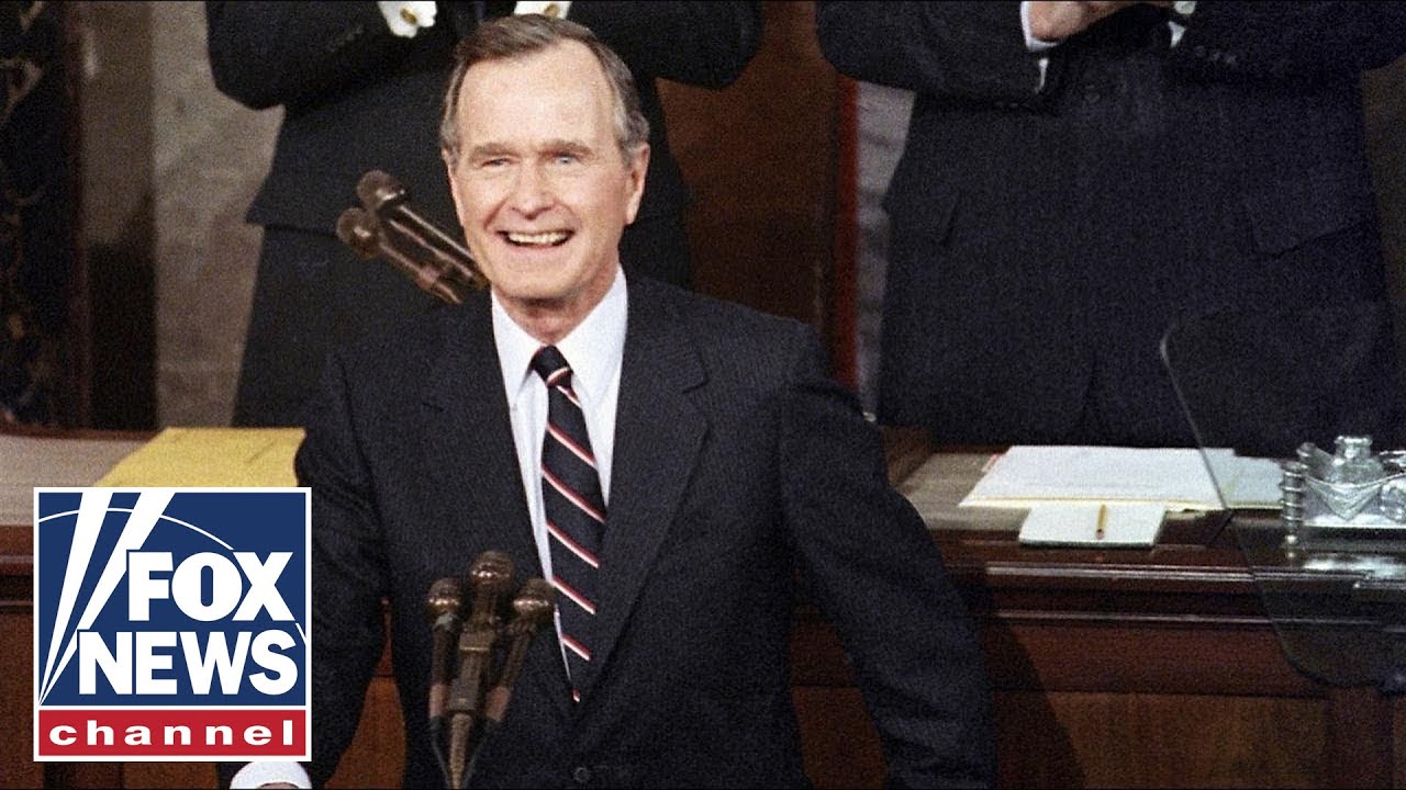 George H.W. Bush's funeral train travels to Texas A&M