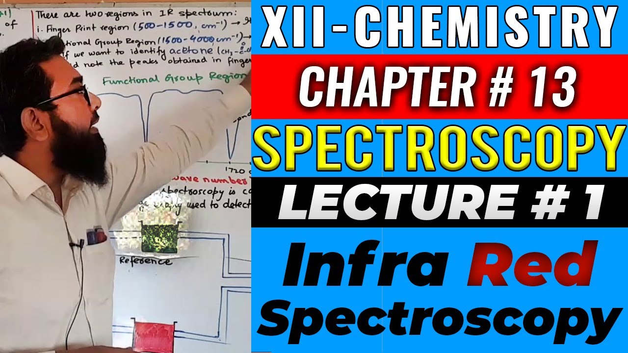 CH#13 Spectroscopy | Lec#1 | Infrared Spectroscopy | XII-Chem-2024