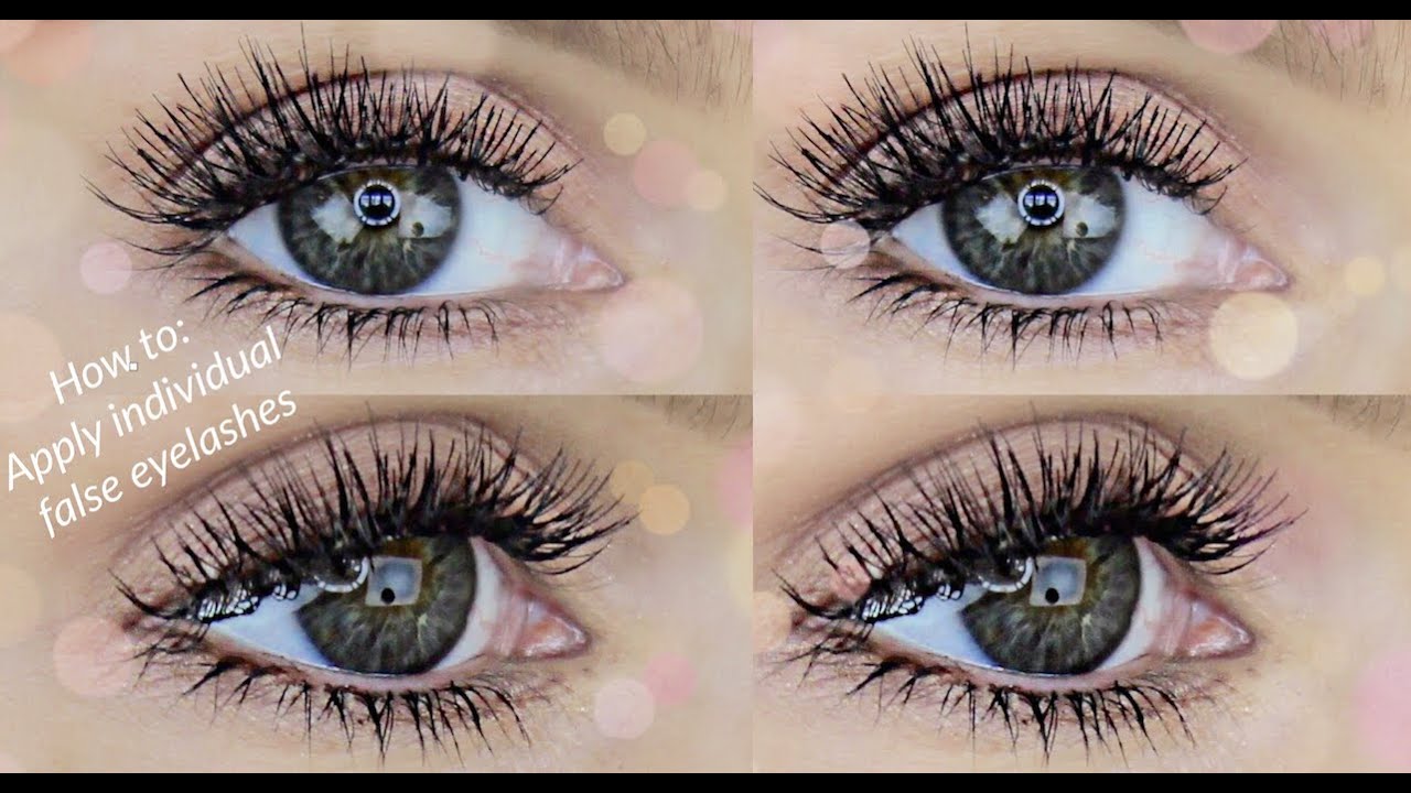 HOW TO APPLY INDIVIDUAL FALSE LASHES | RACHAEL BROOK