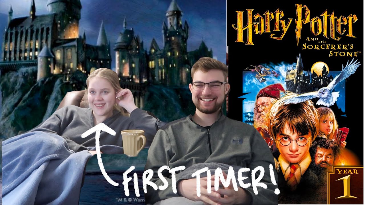 Watching Harry Potter and the Sorcerers stone for the FIRST TIME with my boyfriend!!!