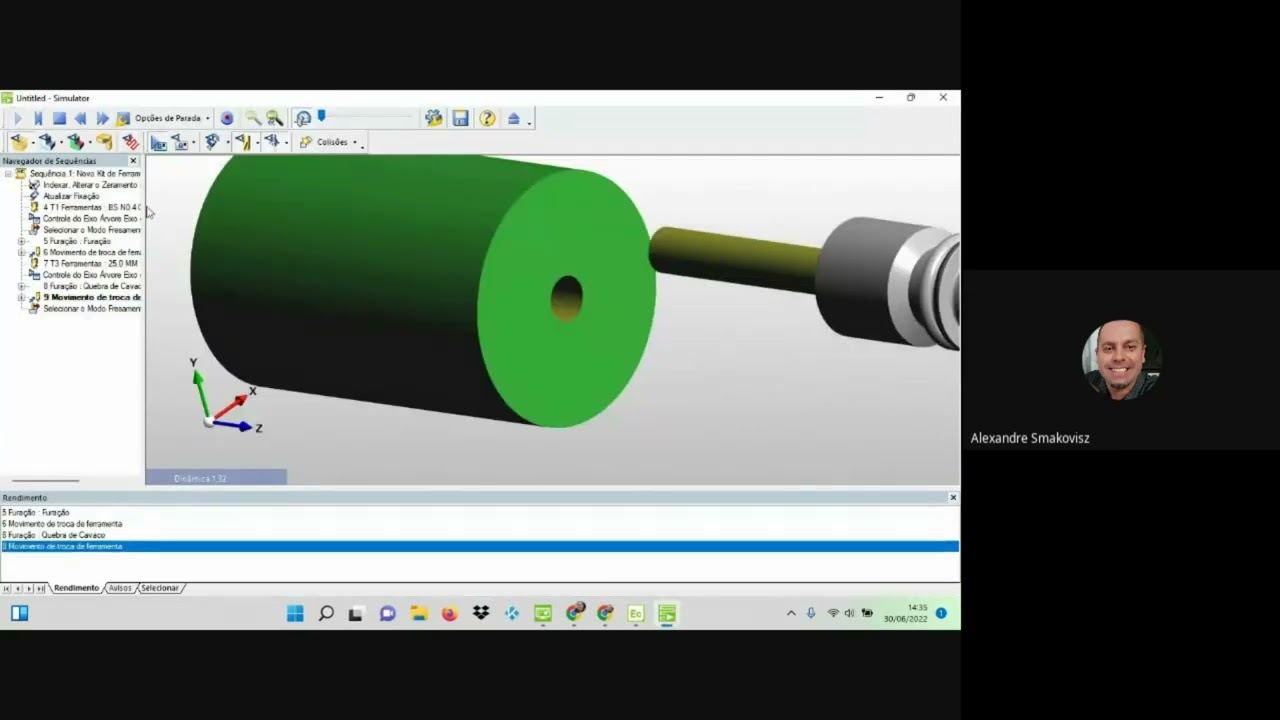 Edgecam - furação e torneamento interno