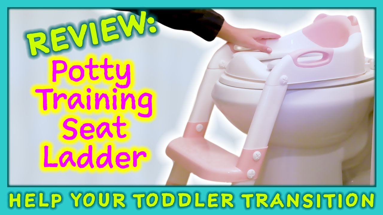 Miss Jen Reviews a Potty Training Seat Ladder