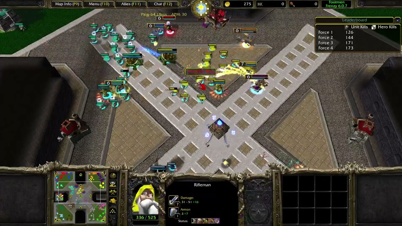 FOOTMEN FRENZY $750 Tourney Game 4