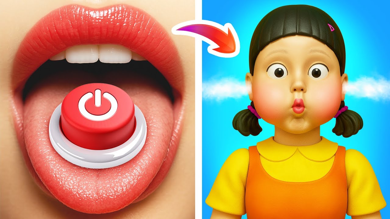 Van Nerd tot Mooie Squid Game Pop / Extreme Superheldenmake-over