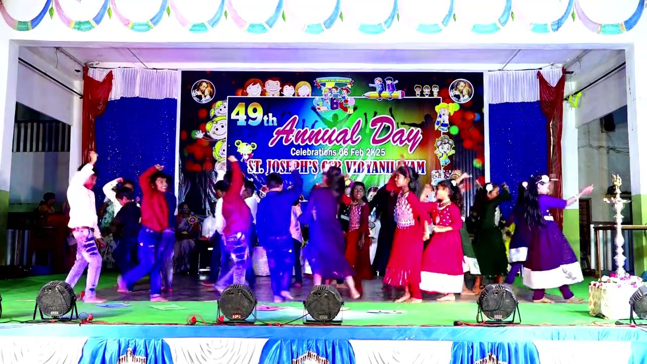 @dance by 2nd class students 2024-250 @st.joseph's ccr school kodada