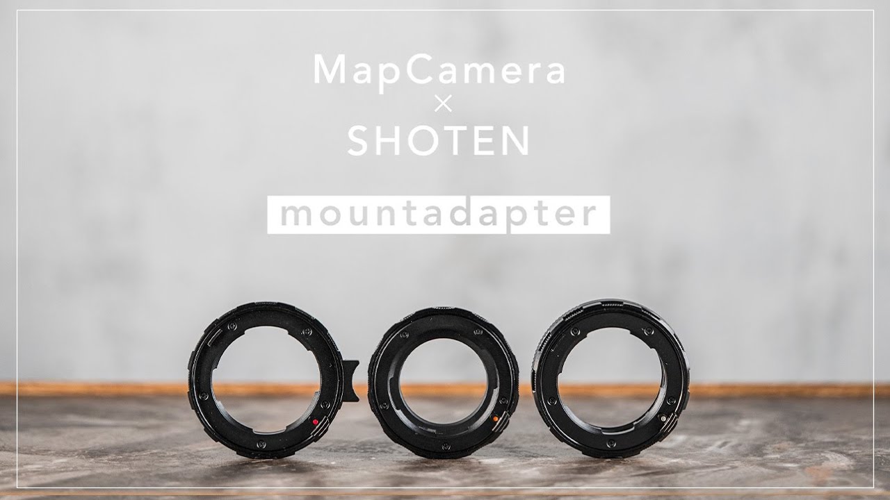 MapCamera &times; SHOTEN | マウントアダプター ライカMレンズ オールブラック