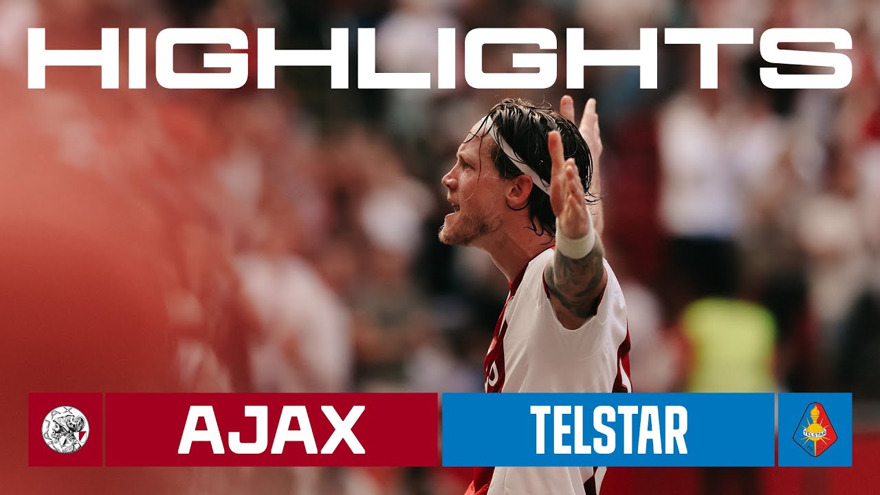 Starting the season with a win ✅ | Highlights Ajax - Telstar | VriendenLoterij Eredivisie