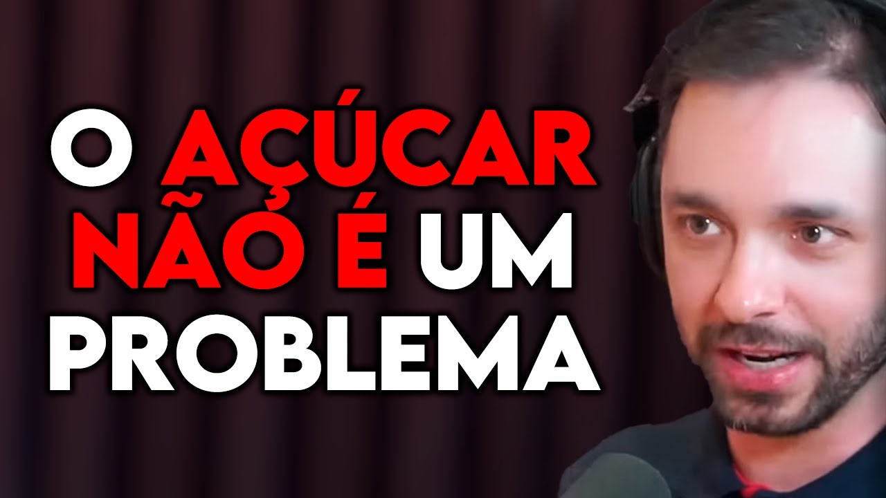 NUTRICIONISTA: TE ENGANARAM SOBRE O AÇÚCAR | Lutz Podcast