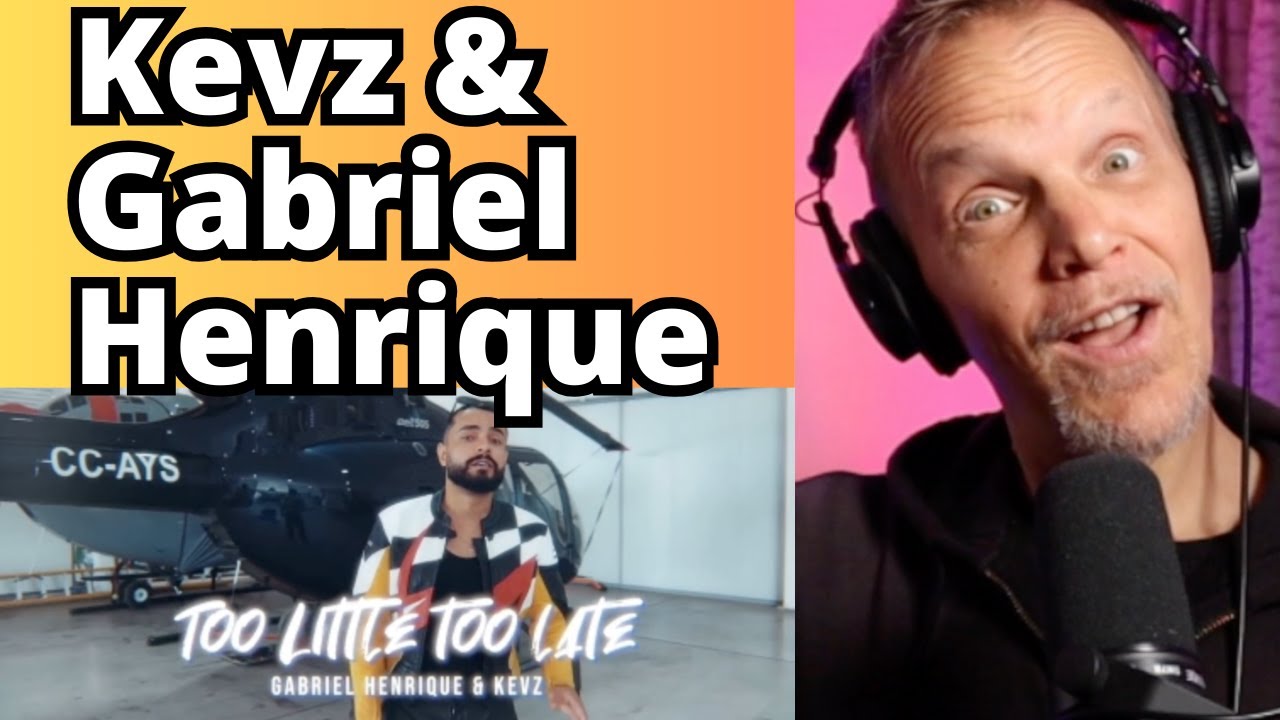 Rock Vocal Coach first time hearing Too Little, Too Late spanish version - Gabriel Henrique, Kevz